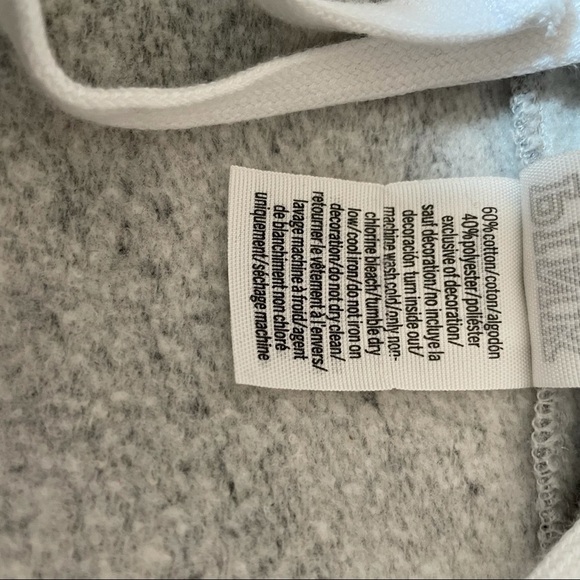 PINK Victoria's Secret Collegiate Rutgers University Grey Key Hole Sweatshirt - Picture 7 of 10